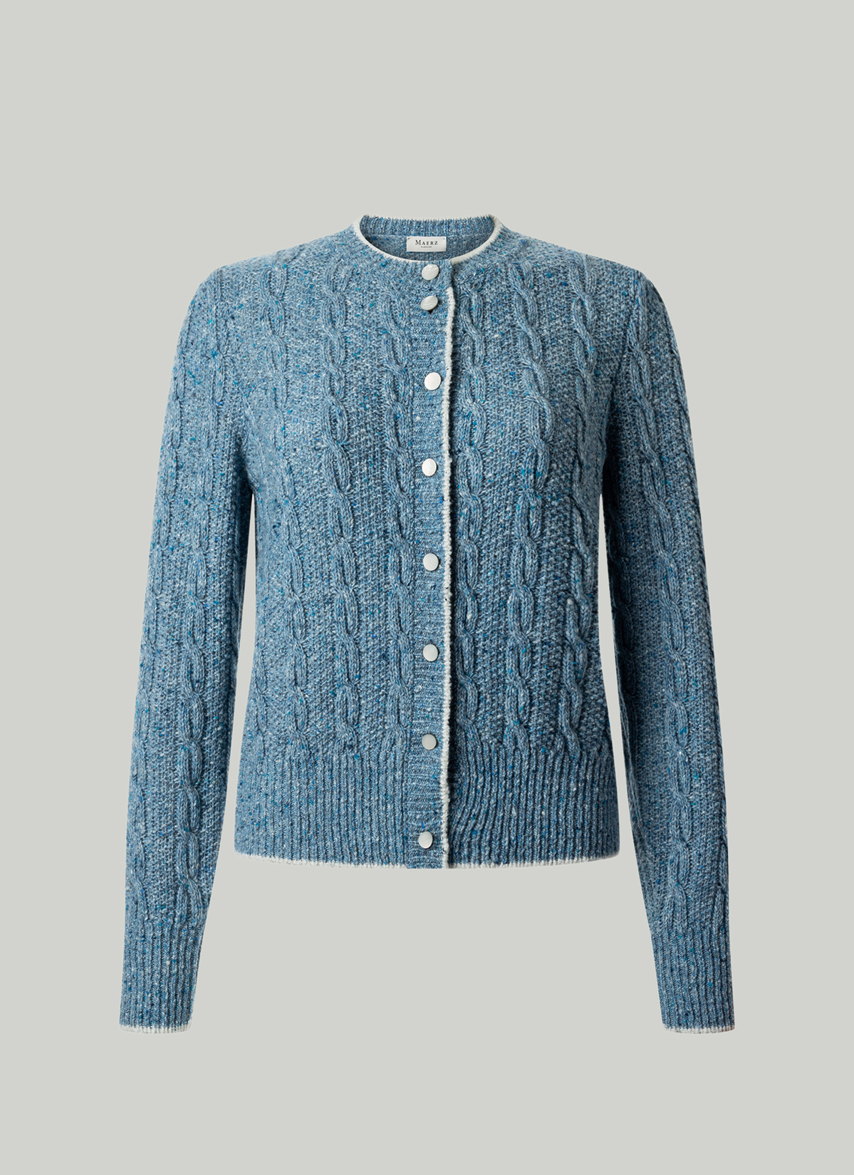 Strickjacke Knopf 1/1 Arm, Dutch Blue