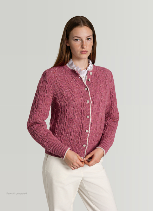 Strickjacke Knopf 1/1 Arm width=