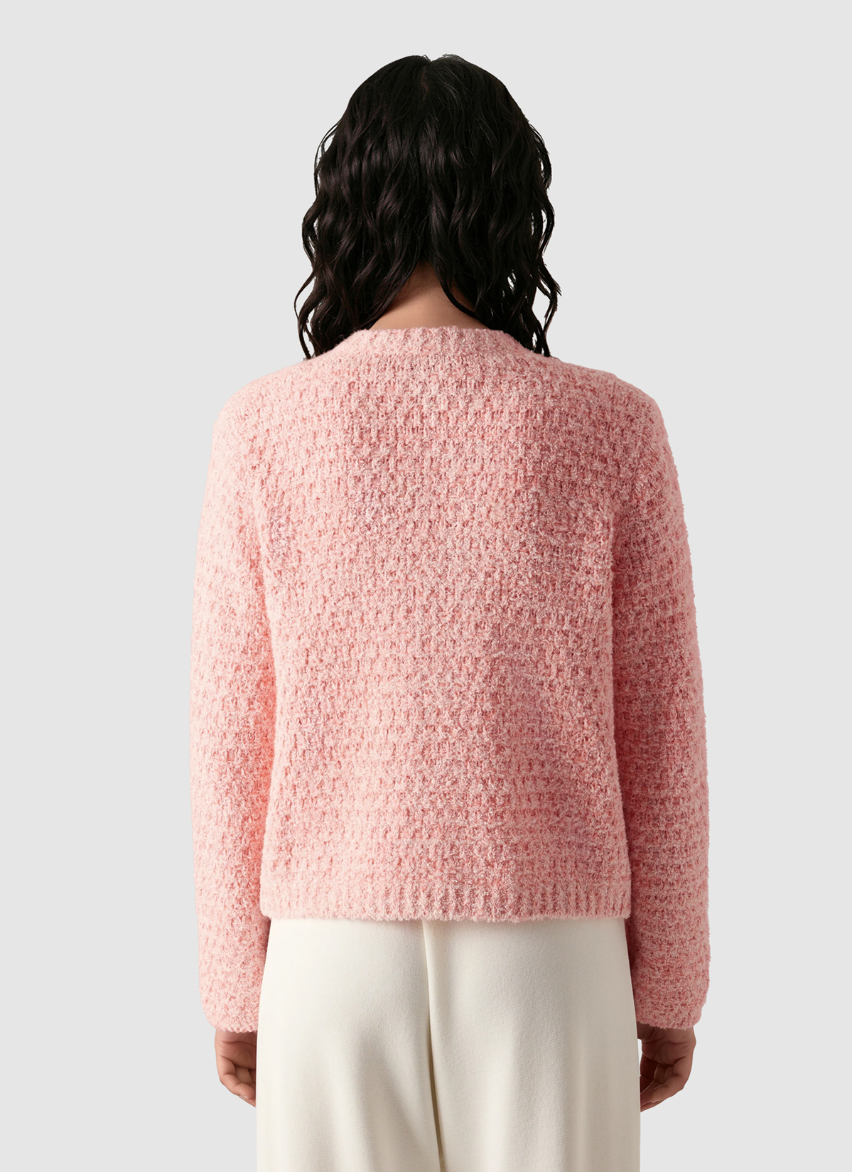 Strickjacke 1/1 Arm, Coral Reef Rückansicht