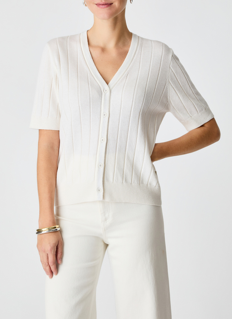 StrickjackeVanilla Ice Frontansicht