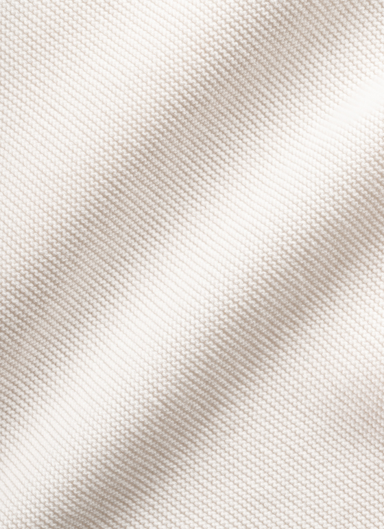 Strickjacke 1/1 Arm New White Frontansicht