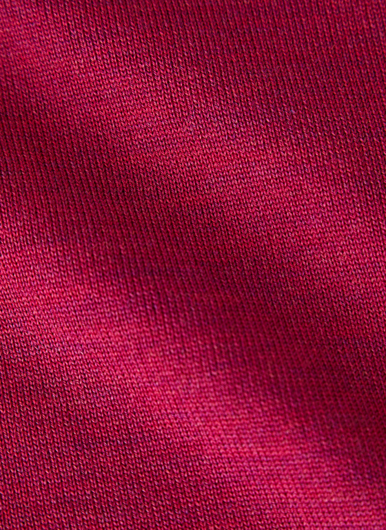 Pullover Rundhals 1/1 Arm Shocking Pink Frontansicht