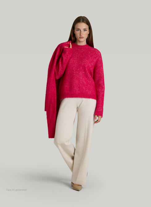 Pullover Rundhals 1/1 Arm width=