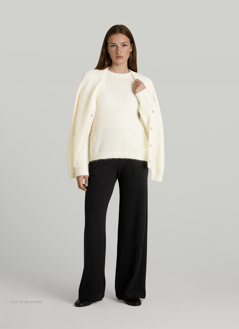 Pullover Rundhals 1/1 Arm width=