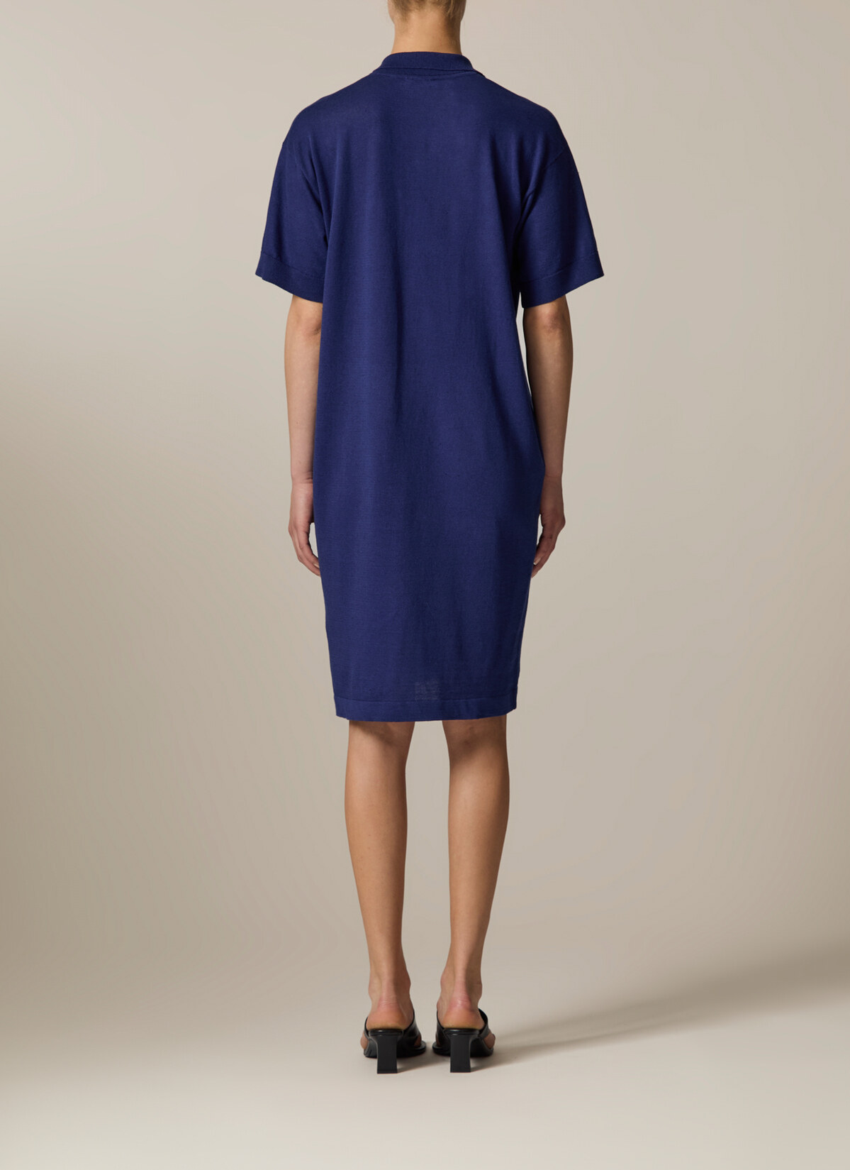 Kleid, Mystic Blue Rückansicht