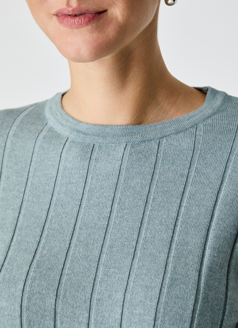 Pullover Rundhals 1/1 Arm width=