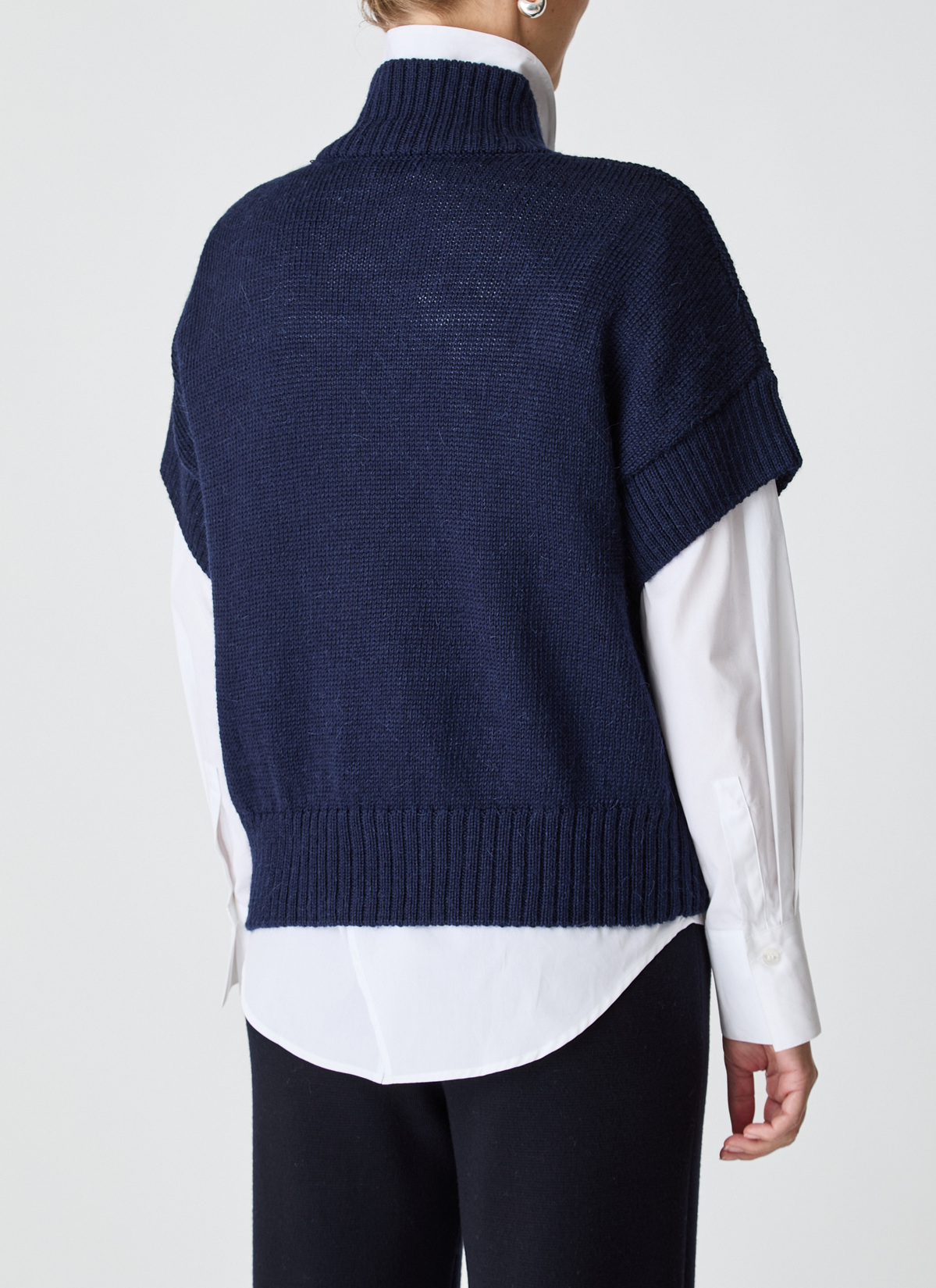 Pullunder, Navy Rückansicht