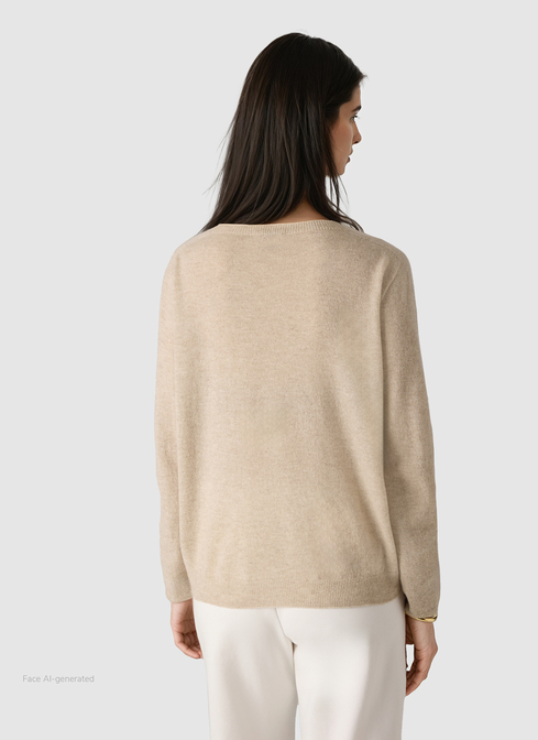 Pullover Rundhals 1/1 Arm width=
