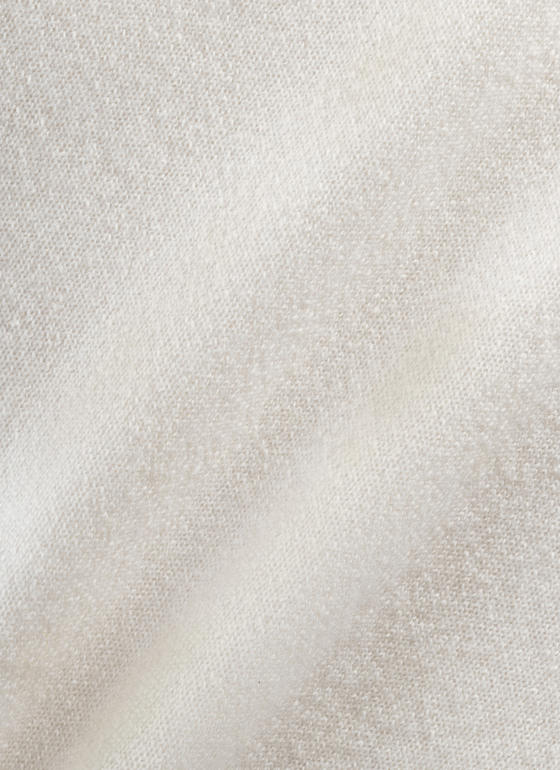 Pullover Rundhals 1/1 Arm New White Frontansicht