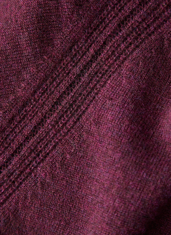 Pullover Stehkragen 1/1 Arm Oxid Red Frontansicht