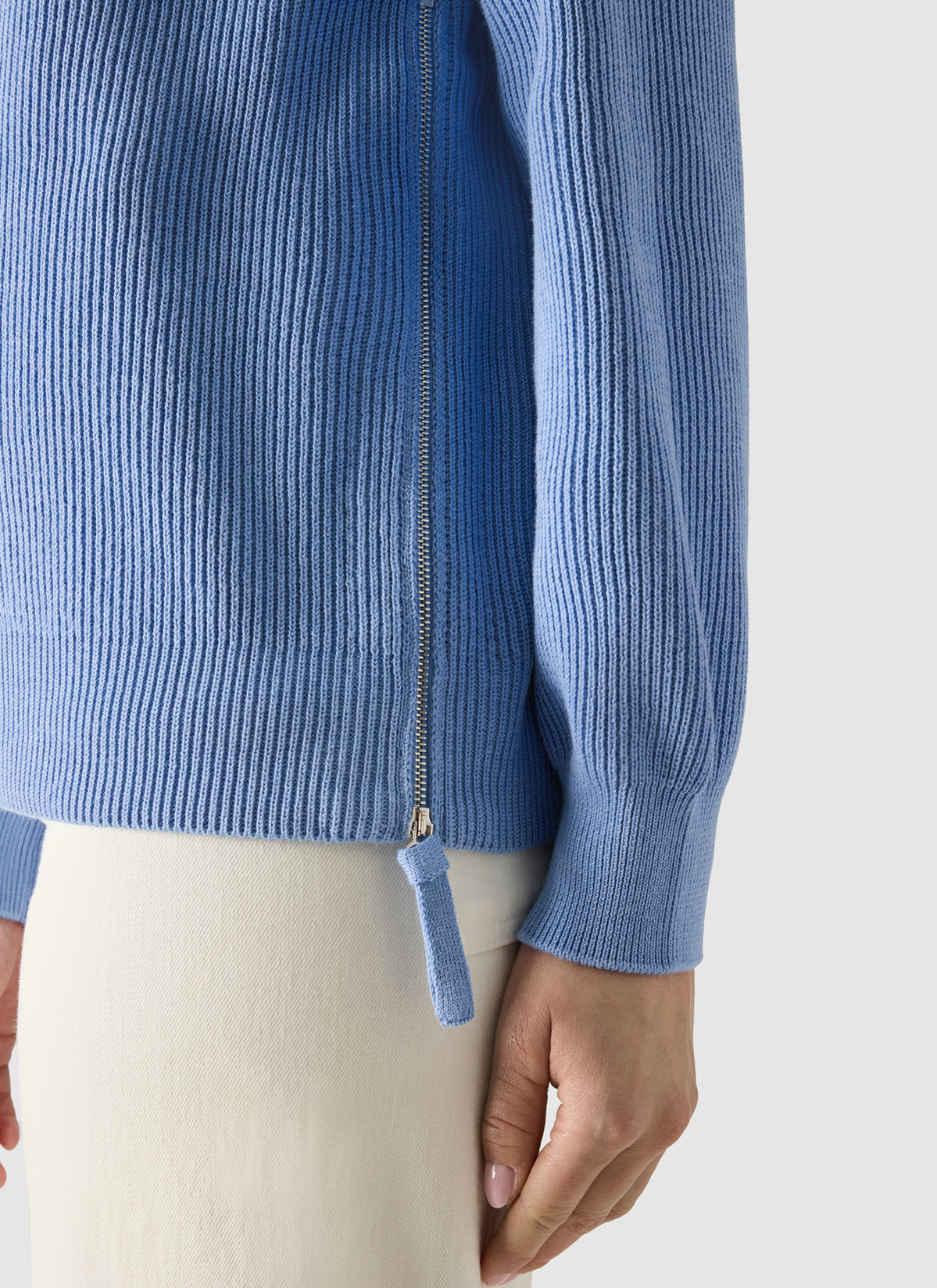 Pullover Rundhals 1/1 Arm, Endless Sky Detailansicht 1