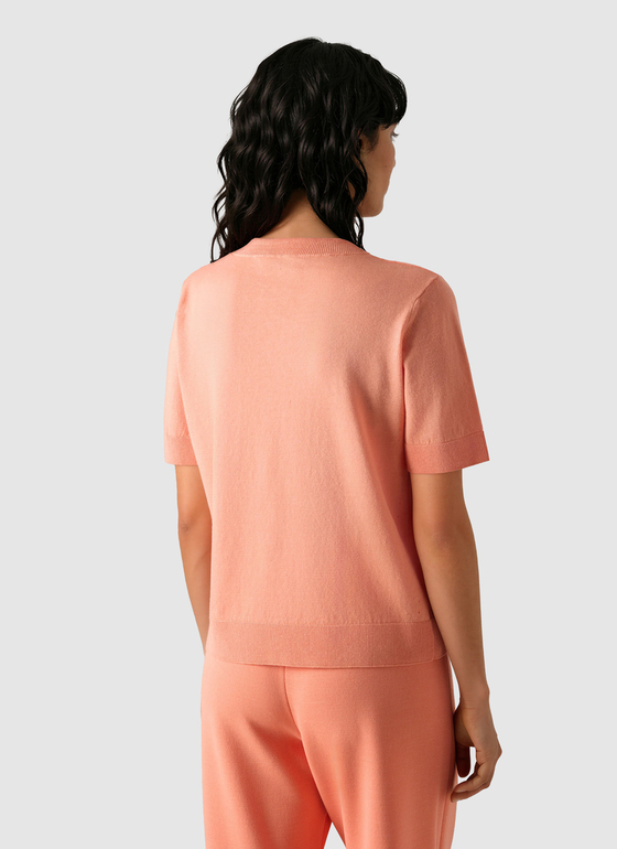 Pullover Rundhals 1/2 Arm Coral Reef Frontansicht