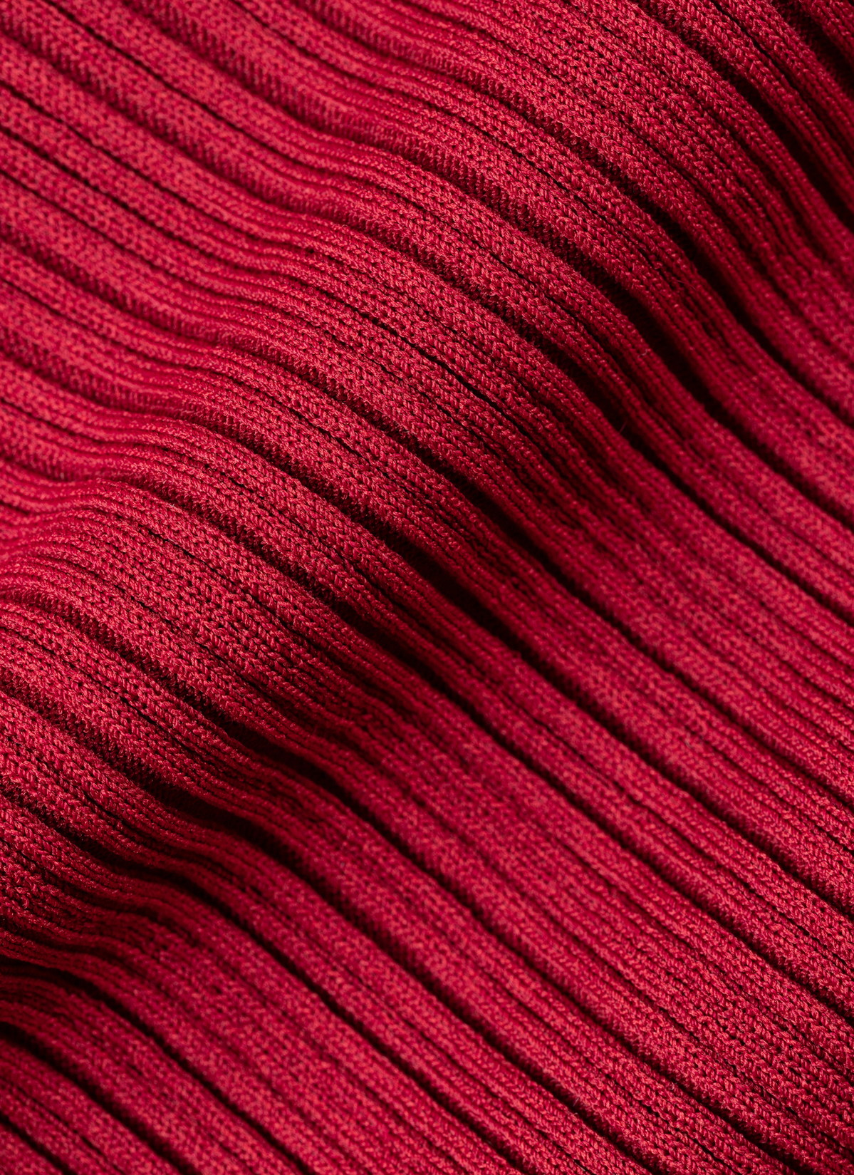 Pullover V-Neck 1/2 Arm, Red Pear