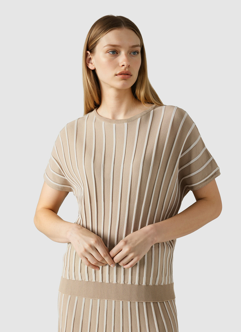 Pullover Rundhals 1/1 Arm width=