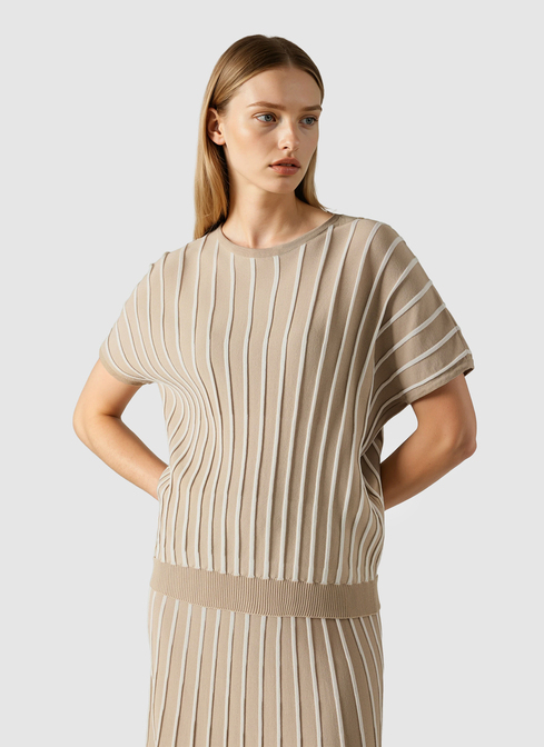 Pullover Rundhals 1/1 Arm width=