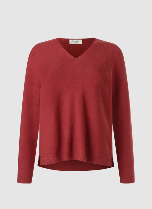 Pullover V-Ausschnitt 1/1 Arm width=