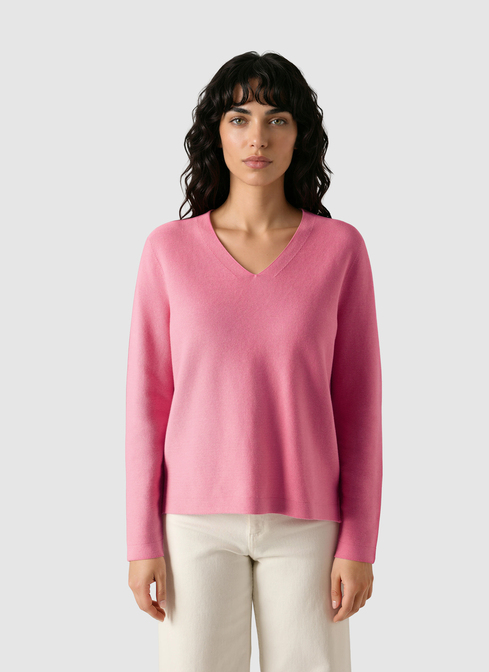 Pullover V-Ausschnitt 1/1 Arm width=