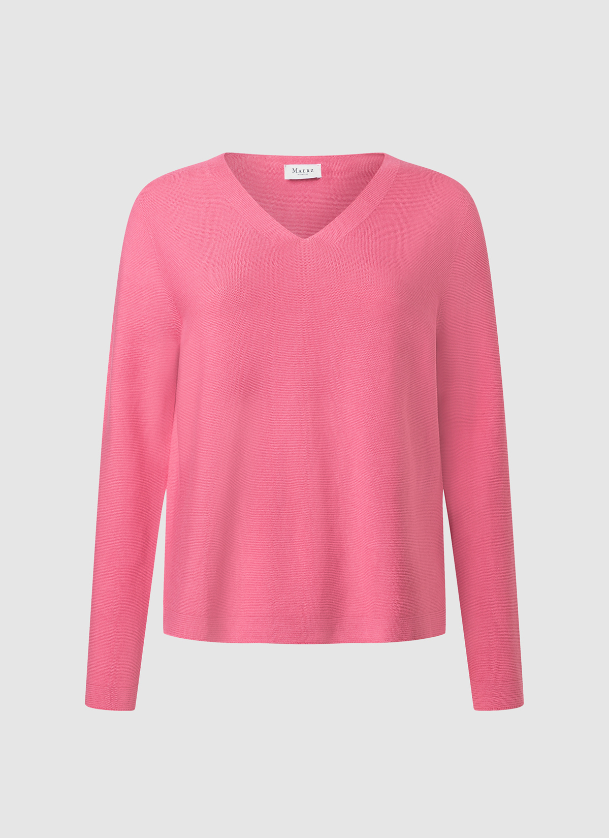 Pullover V-Ausschnitt 1/1 Arm, Chateau Rose 