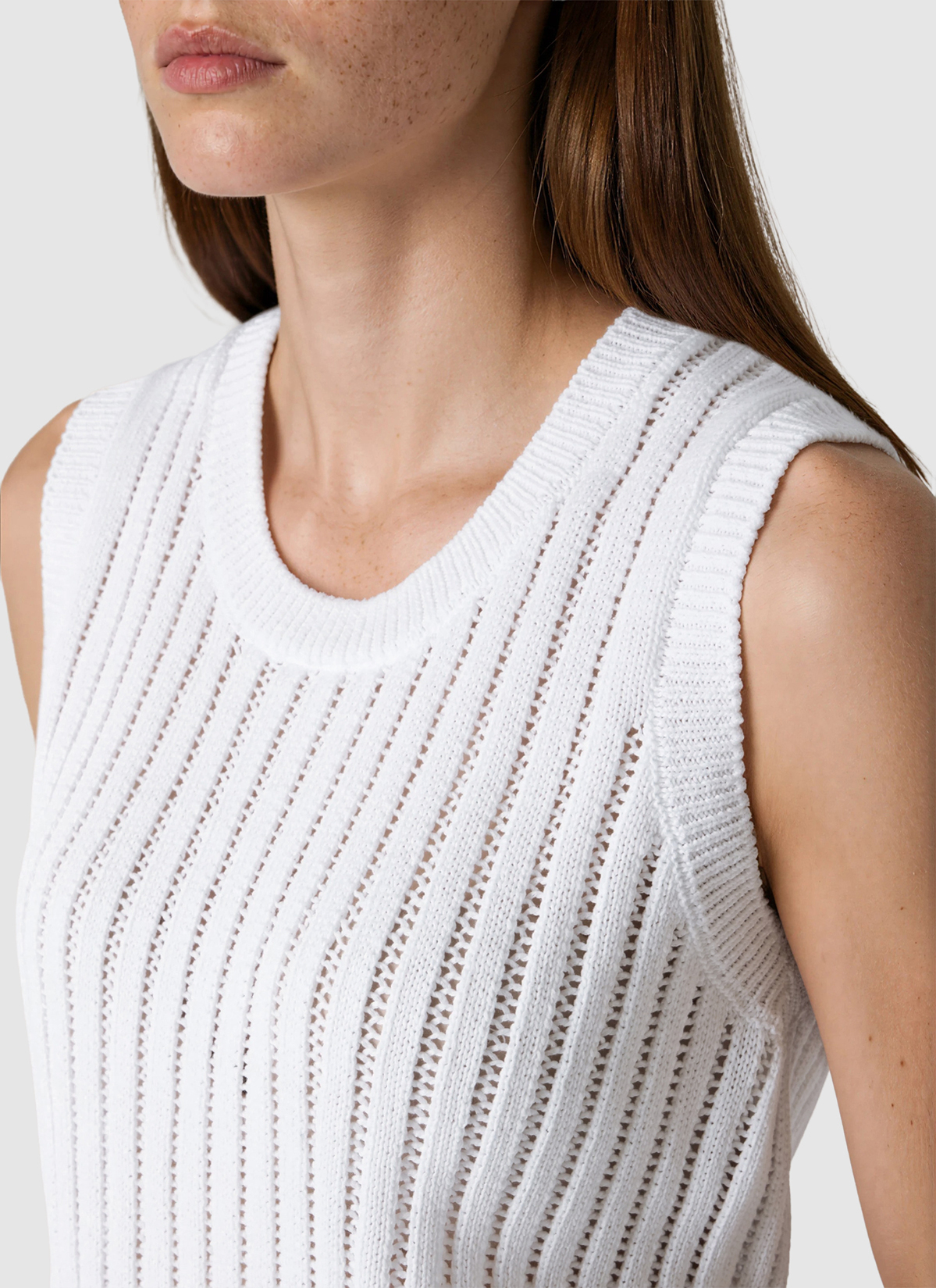 Top, Pure White Detailansicht 1