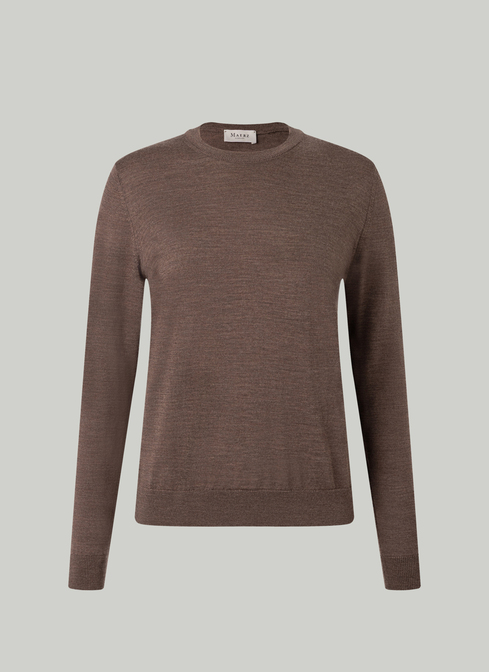 Pullover Rundhals 1/1 Arm width=