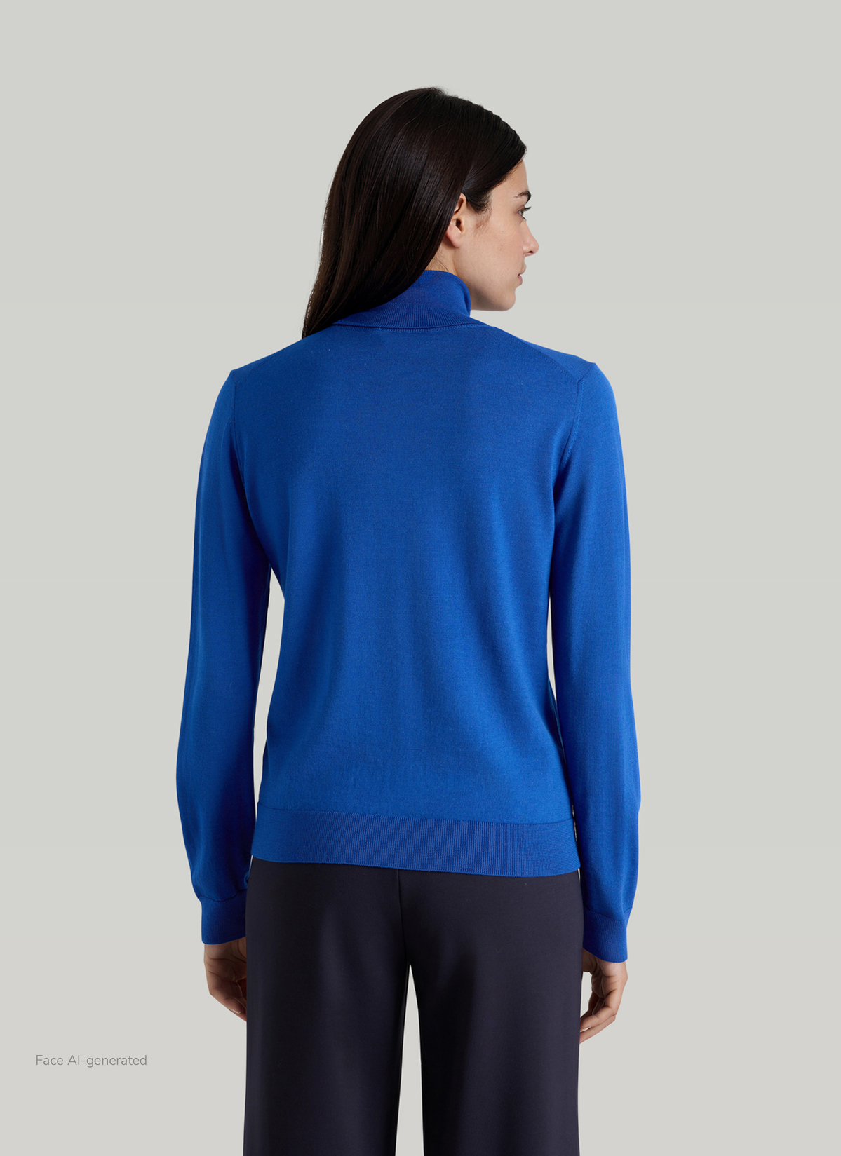 Pullover Rundhals 1/1 Arm, Nordic Light Rückansicht