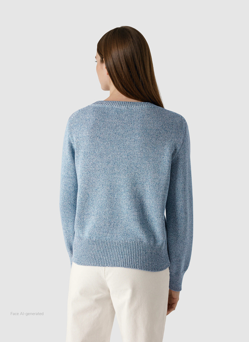 Pullover Rundhals 1/1 Arm width=