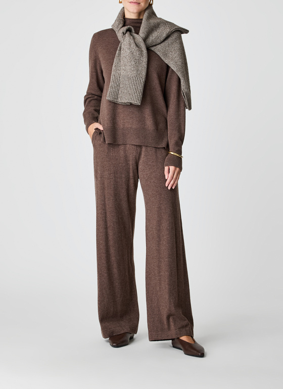 Pullover Stehkragen 1/1 Arm Hardwood Frontansicht