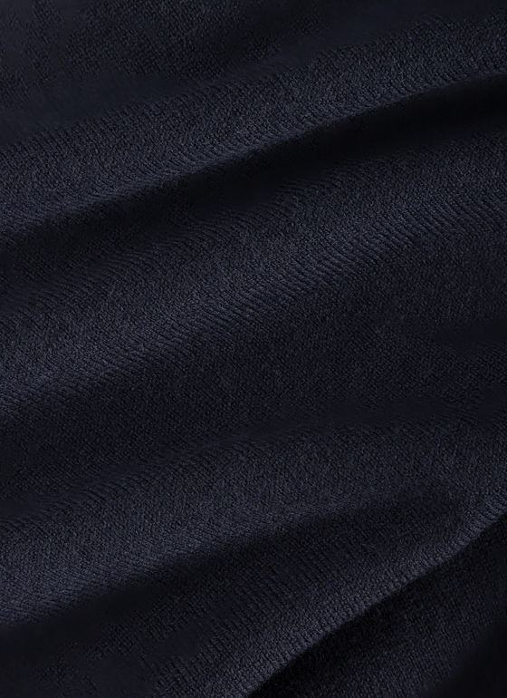 Pullover Stehkragen 1/1 Arm Navy Frontansicht