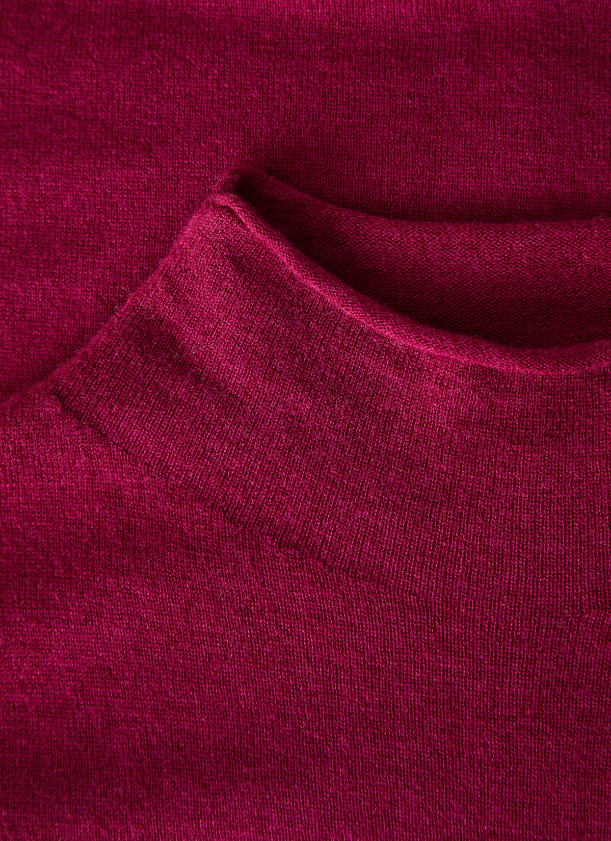 Pullover Stehkragen 1/1 Arm, Bordeaux 