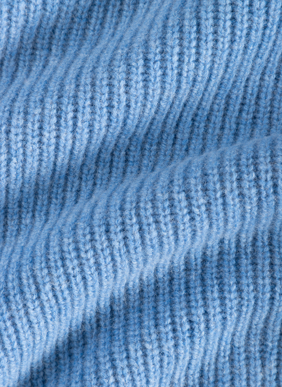 Pullover Rundhals 1/1 Arm Dutch Blue Frontansicht