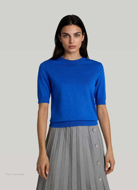 Pullover Rundhals 1/1 Arm Nordic Light Frontansicht
