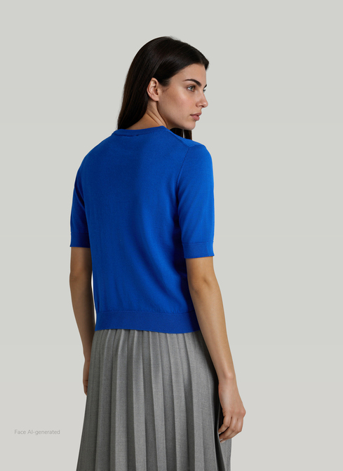 Pullover Rundhals 1/1 Arm width=