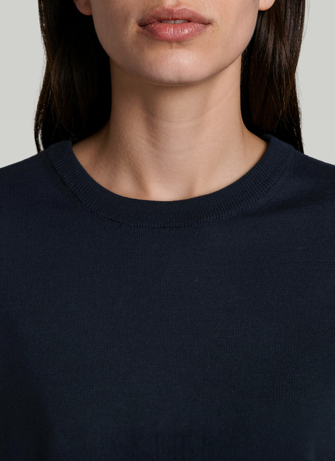 Pullover Rundhals 1/1 Arm width=