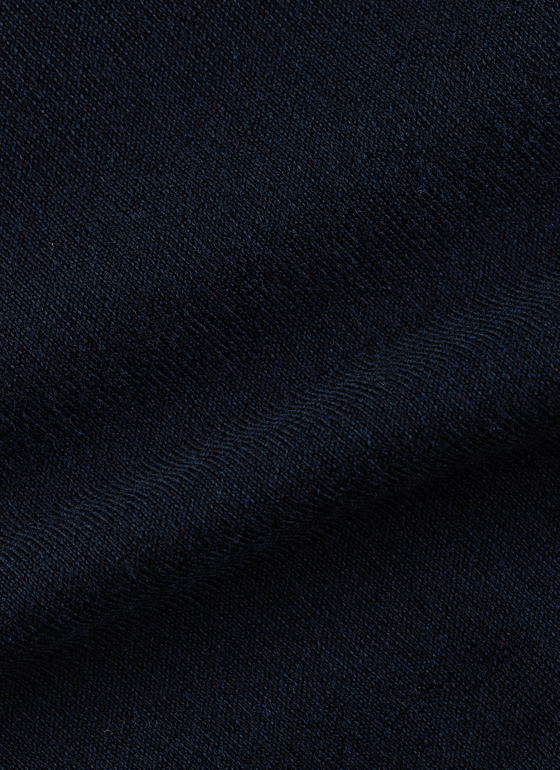 Pullover Rundhals 1/1 Arm Navy Frontansicht