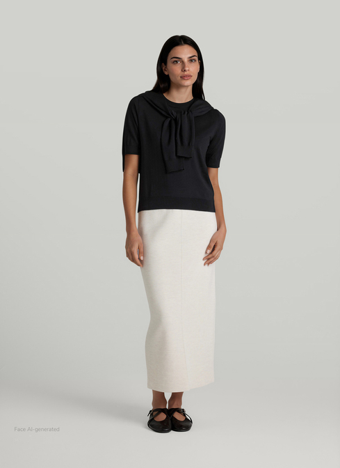 Pullover Rundhals 1/1 Arm width=