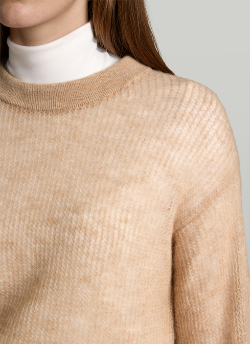 Pullover Rundhals 1/1 Arm width=