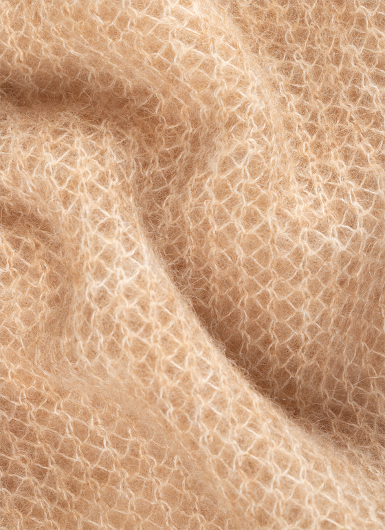Pullover Rundhals 1/1 Arm Sesame Frontansicht