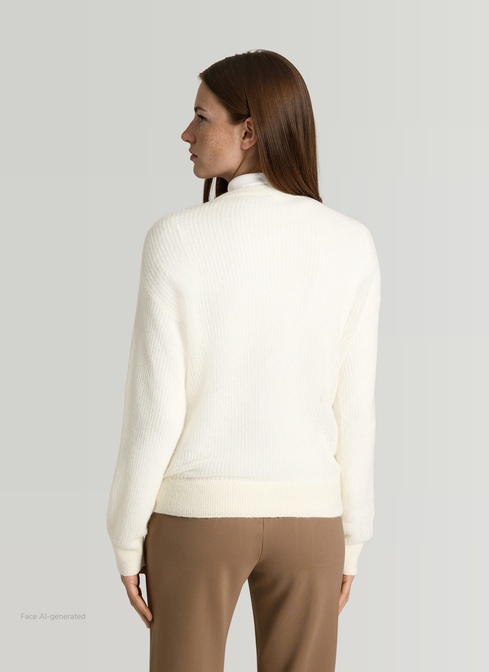 Pullover Rundhals 1/1 Arm width=