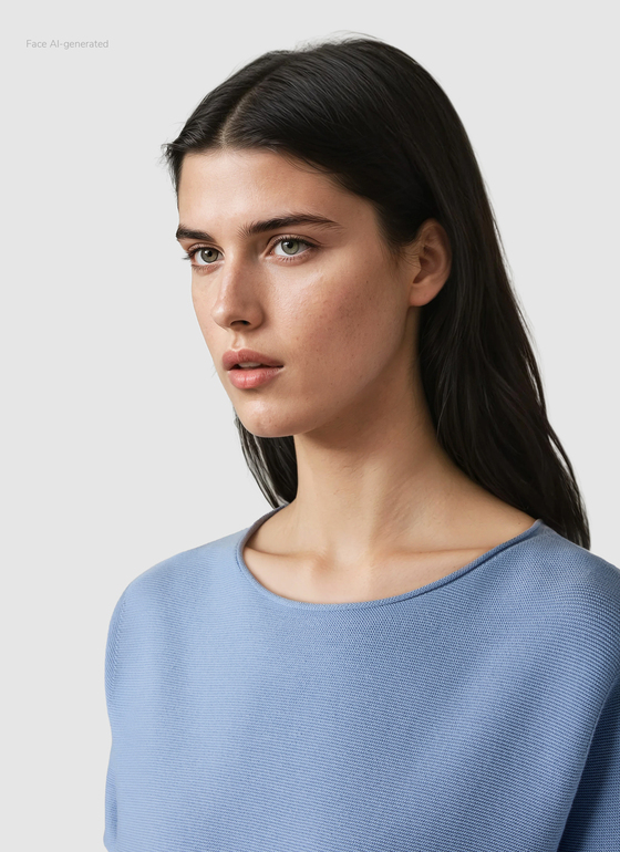 Pullover Rundhals 1/1 Arm Endless Sky Frontansicht