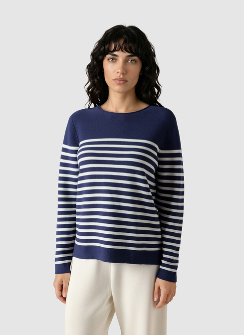 Pullover Rundhals 1/1 Arm width=