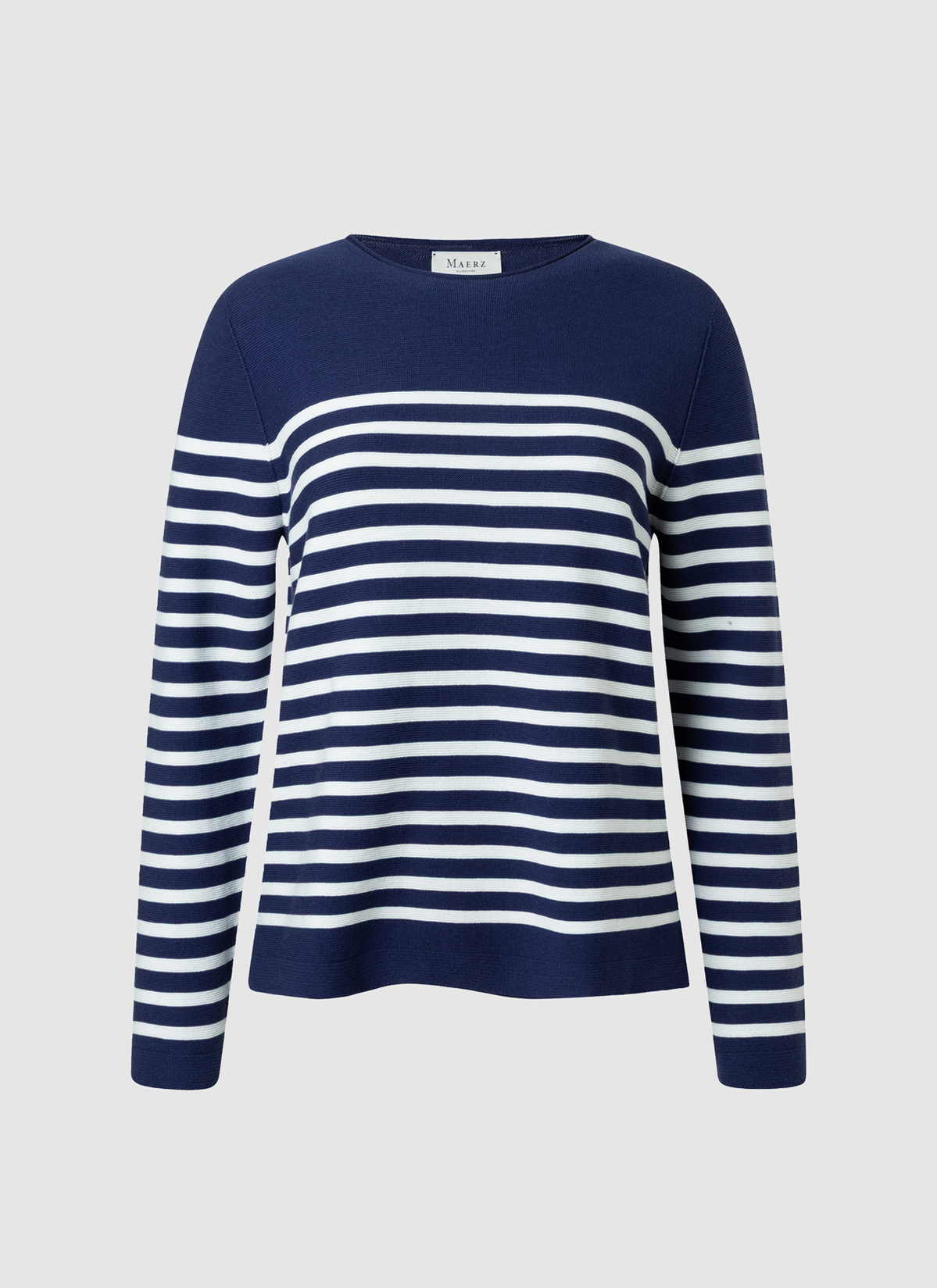 Pullover Rundhals 1/1 Arm, Midnight Sail 