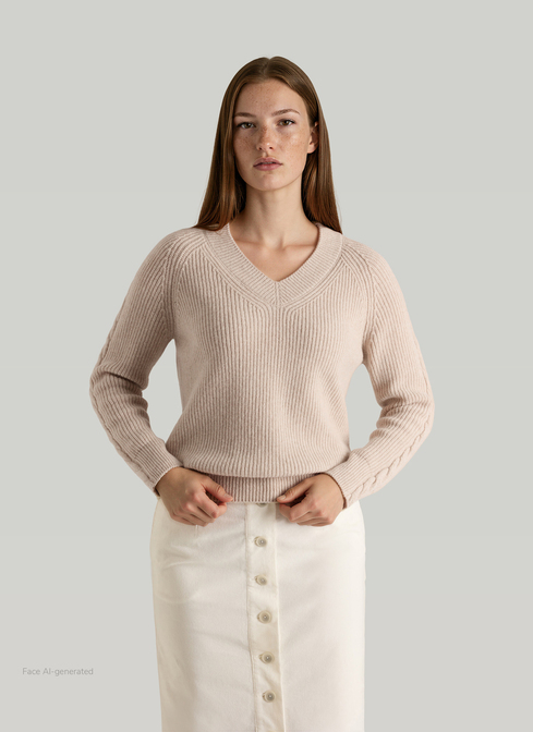 Pullover Rundhals width=