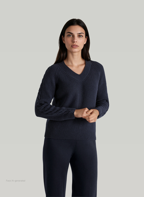 Pullover Rundhals width=