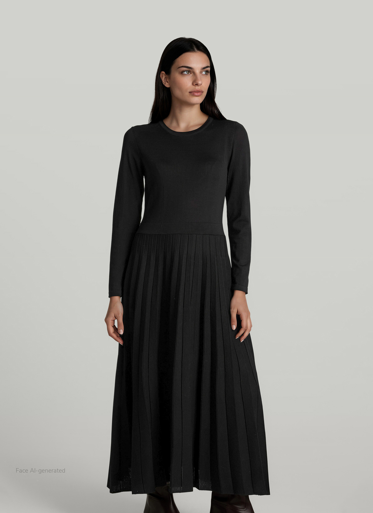 Kleid, Black Frontansicht