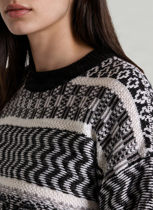 Pullover Rundhals 1/1 Arm width=