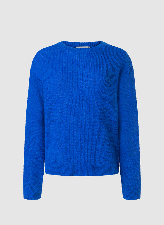 Rundhals 3/4 Arm PULLOVER Nordic Light Frontansicht