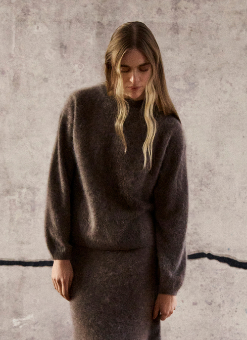 Pullover Rundhals 1/1 Arm width=