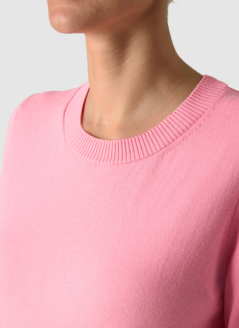Pullover Rundhals 1/2 Arm width=