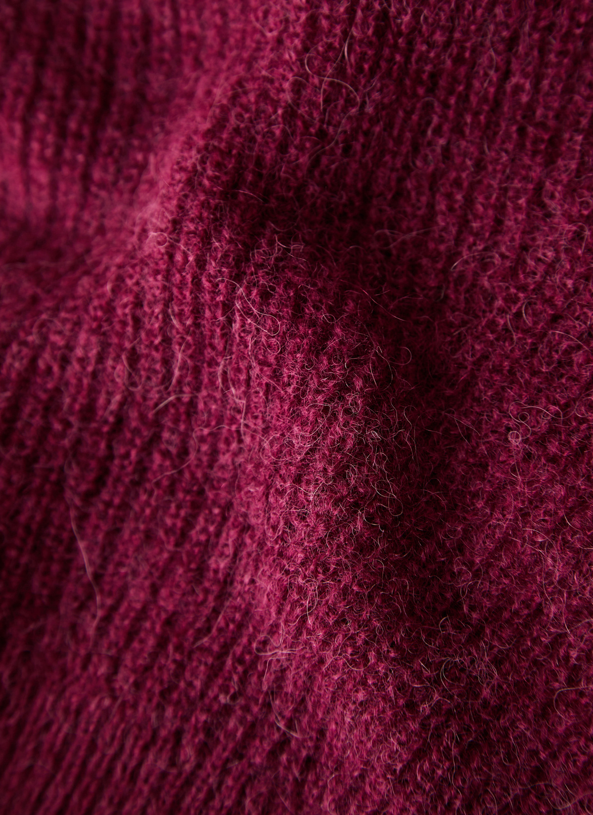 Pullover Rundhals 1/1 Arm, Bordeaux 