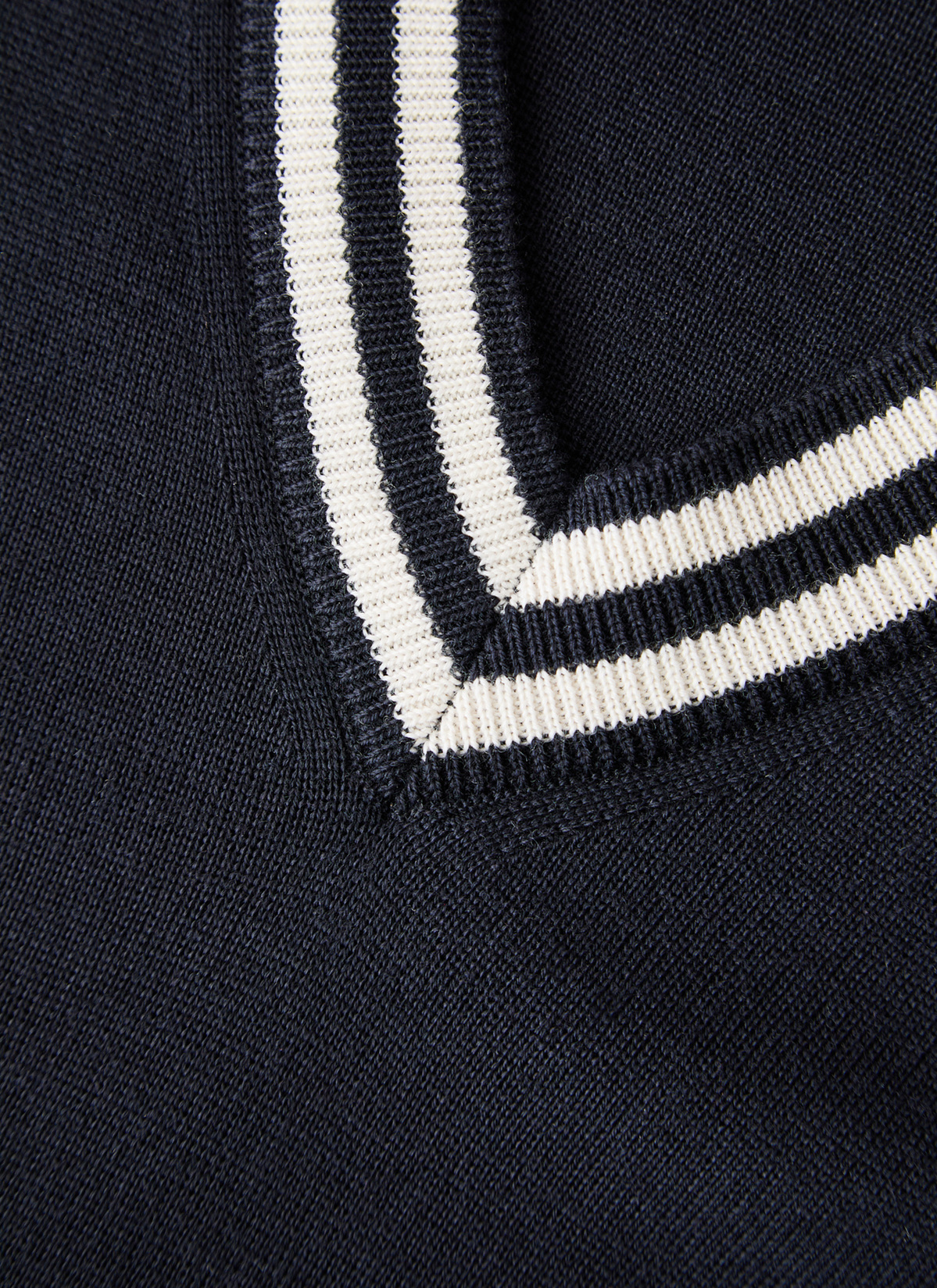 Pullover V-Ausschnitt 1/1 Arm, Navy 